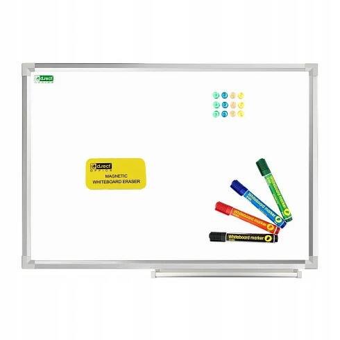 MAGNETICKÁ TABULE 600X450mm V HLINÍKOVÉM RÁMU + TABULOVÝ POPISOVAČ 3160 (SA