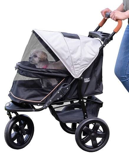 Pet Gear Stroller At3 No-zip Dog / Cat All Terrain 3 Wheel up to 75 Lbs