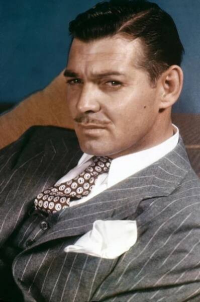 Clark Gable in a suit