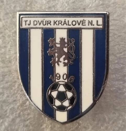 TJ DVŮR KRÁLOVÉ, fotbal - Odznaky, nášivky a medaile
