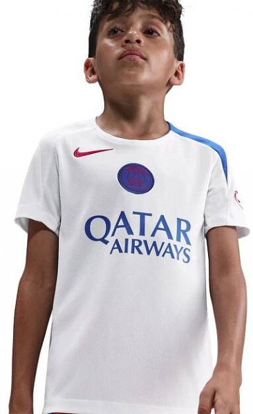 Haut d'entraînement PSG Nike Strike - Blanc - Enfant