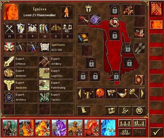 9 new combo artifacts - Third Upgrades mod - Heroes 3.5: In the Wake of Gods Portal