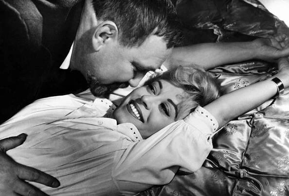 Das kunstseidene Mädchen - Z filmu - Gustav Knuth, Giulietta Masina