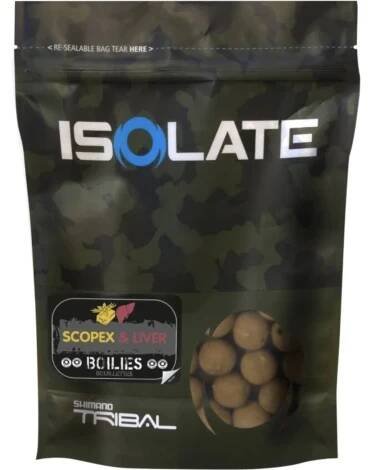 SHIMANO - Boilie Isolate Scopex Liver 20 mm 1 kg