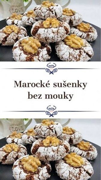Marocké sušenky jsou tak dobré, že nevydrží ani do Vánoc. Recept BEZ MOUKY zabere jen 30 minut i s pečením