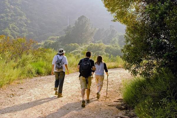 Scottsdale property owners hike the greenbelt.