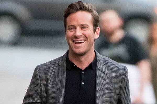 Armie Hammer is seemingly unfazed by the recent "cannibal" scandal, an eyewitness told Page Six.