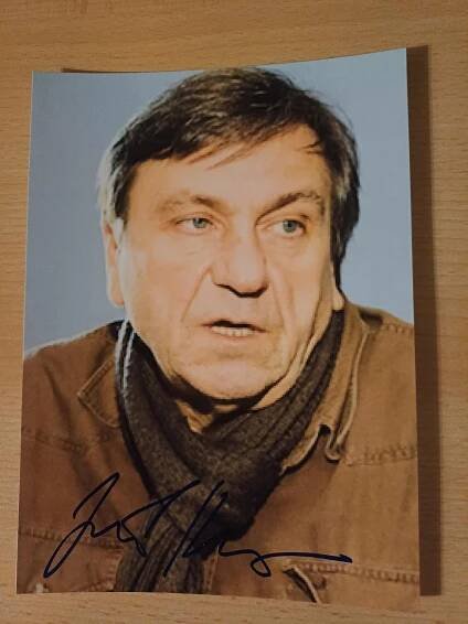 Kodeš Jiří, herec, foto s originálním autogramem, Tankový prapor