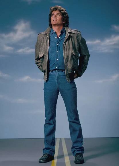 Michael Landon as Jonathan Smith in 'Highway to Heaven'. 