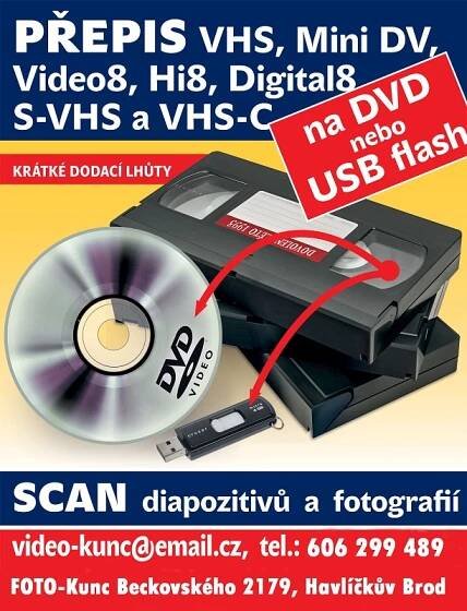 Převod VHS na DVD | Vladimír Kunc