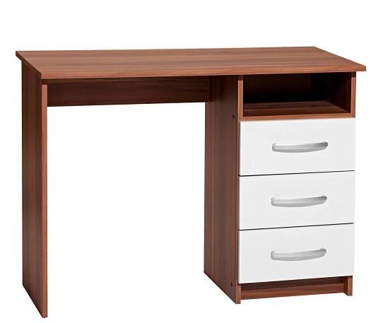Psací stůl 60044 ořech/bílá - IDEA Nábytek