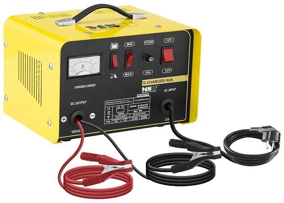 MSW S-Charger-50A 12/24V 20-300 Ah 20/30A