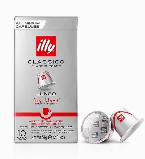 illy Kompatibilní* kapsle espresso Lungo 10ks - ikony.cz