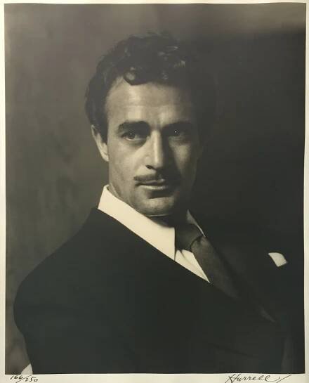Portrait of actor Gilbert Roland.