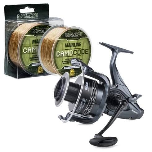 MIVARDI - Naviják Kappa 4000 + CamoCODE Mainline 0,255 mm 600 m