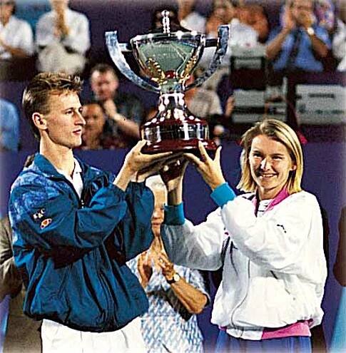 Při Hopman Cupu mě odvařila smíchy na dva gemy, vzpomíná Korda na Novotnou