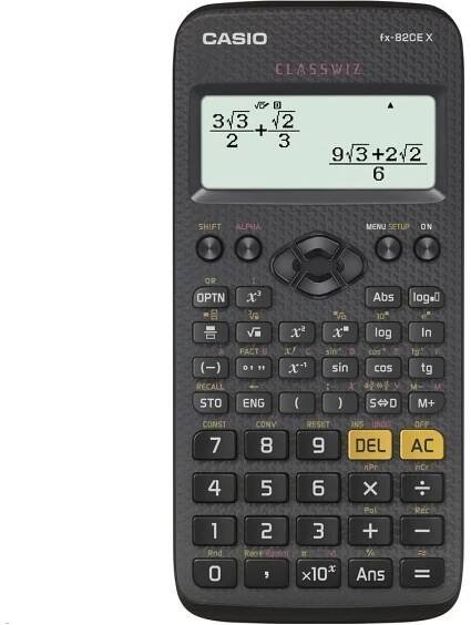 Casio - Školní kalkulačka 1xAAA černá