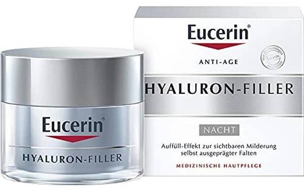 Eucerin Anti-Age Hyaluron-Filler Nachtcreme Vergleich