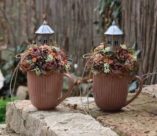 Fall Decor DIY: Dried Flower Arrangements