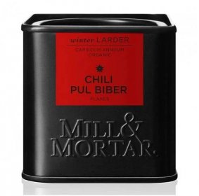 Bio Pul Biber chilli 45 g, vločky, Mill & Mortar