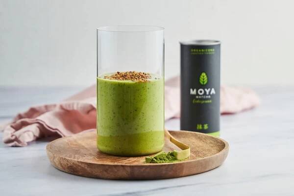 Recept - Zelené matcha smoothie plné antioxidantů