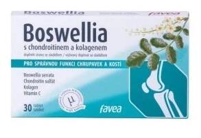 Favea Boswellia s chondroitinem a kolagenem 30 tablet