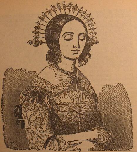 Lucia Mondella, protagonista de "I Promessi Sposi", di Alessandro Manzoni