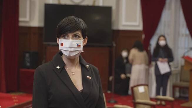 Pekarová Adamová se v Tchaj-wanu sešla s prezidentkou a premiérem