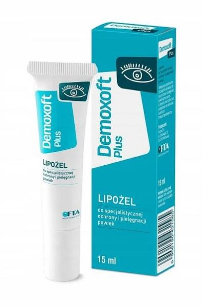 DEMOXOFT PLUS LIPOŽEL PRO SPECIALIZOVANOU OCHRANU A PÉČI O OČNÍ VÍČKA 15 ML
