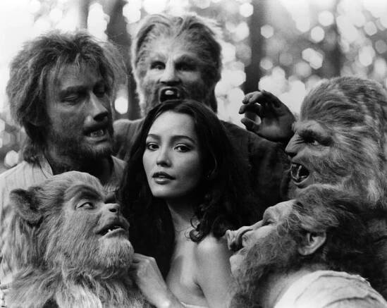 THE ISLAND OF DR. MOREAU, Barbara Carrera, 1977