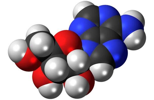 Adenosin, Nukleosid, Molekula, Struktura