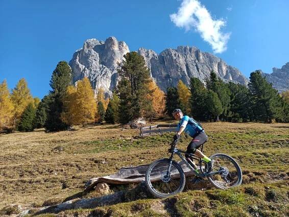 Bike Hotel Dolomiten Cyprianerhof ⚙️Mountainbike Dolomiten