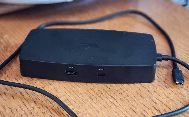 Cyber Acoustics DS-1000 Essential Laptop Docking Station