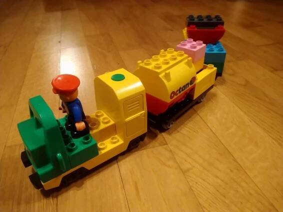 Lego duplo vláček + most!!!