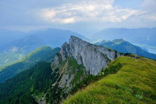 Okružní túra na horu Schafberg v pohoří Solné Komory