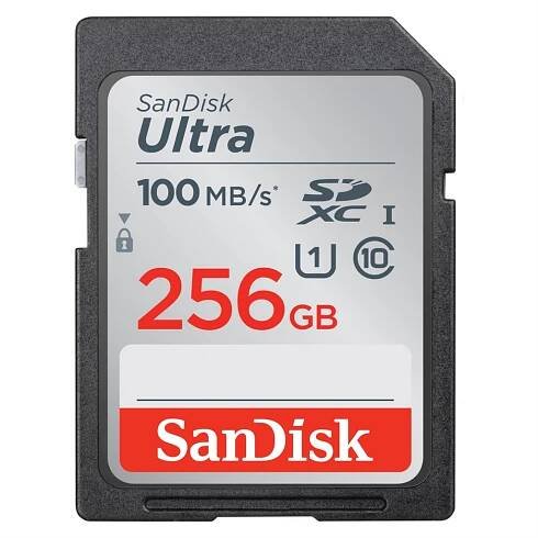 Paměťová karta SanDisk SDXC Ultra 256 GB UHS-I U1 (150R) (SDSDUNC-256G-GN6IN)