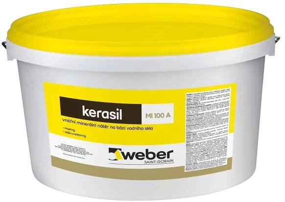 weber kerasil minerální nátěr bílý 25kg