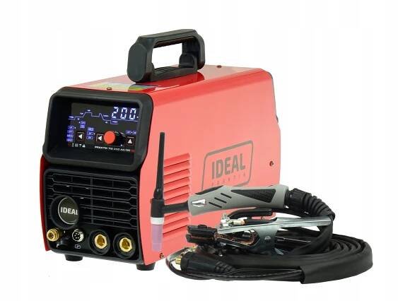 SVAŘOVACÍ STROJ Praktik TIG 200 AC/DC 230V Cold Welding Point HF hliník MMA LED