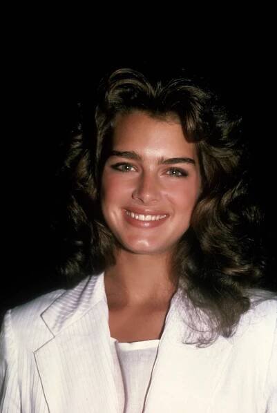 Brooke Shields circa 1982.
