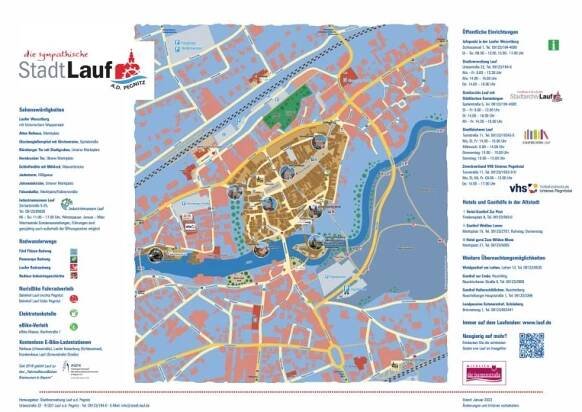 Stadtplan Laufer Altstadt 2023