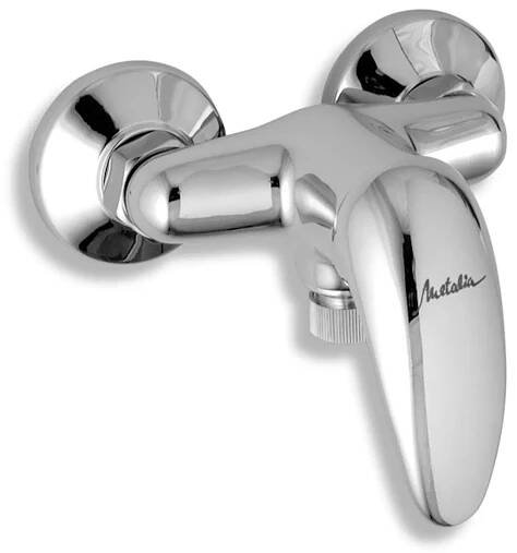 Sprchová baterie Metalia 55 100 mm, chrom, nástěnná, bez příslušenství, Novaservis 55065/1,0