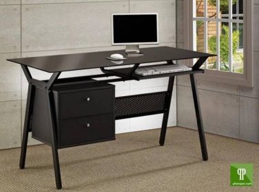 Rohový počítačový stůl (104 fotografií): stolní počítač s podstavcem pro počítač, rozměry domu, výběr půlkruhové barvy wenge