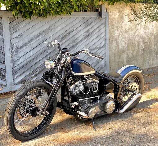 Knucklehead Softail Chopper - Thunder Road - Motor Works