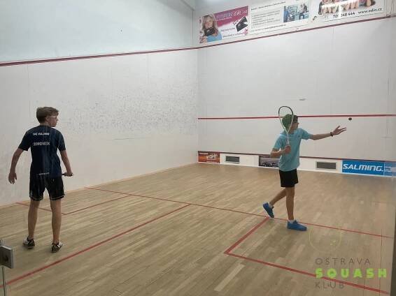 REPORT SQUASH – turnaj juniorů B, Ostrava 18.3.-19.3.2023 – Juniorská sportovní akademie