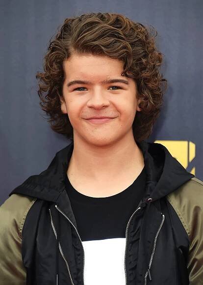 Gaten Matarazzo arrives at the MTV Movie and TV Awards at the Barker Hangar, in Santa Monica, Calif2018 MTV Movie and TV Awards - Arrivals, Santa Monica, USA - 16 Jun 2018
