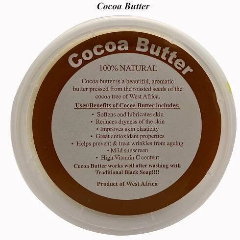 Raw Cocoa Butter ( 16 Oz)