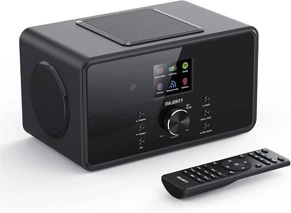 Majority Bard Black, DAB+/FM, IR