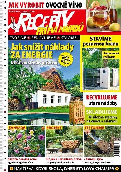Časopis Recepty prima nápadů 10/2022