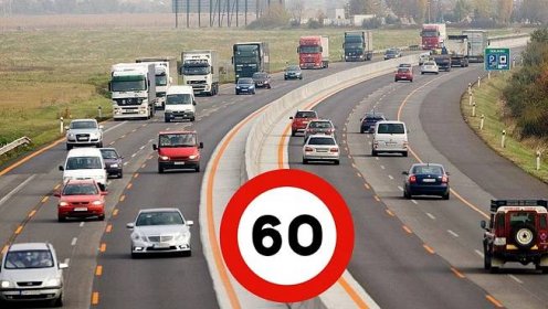 Experti navrhují maximální rychlost na dálnicích 60 km/h. Zarážející důvod!
