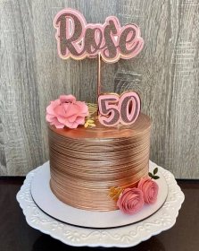 80 nápadů na dort k 50. narozeninám na oslavu půlstoletí života